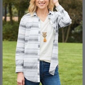 EUC Matilda Jane with Joanna Gaines Made Ready button-up shirt size S